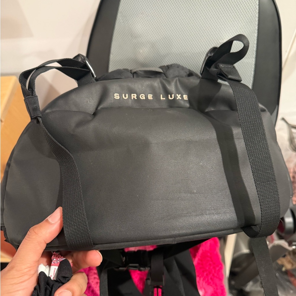 The North Face women’s Surge Luxe Black and rose gold Backpack - - Picture 12 of 12